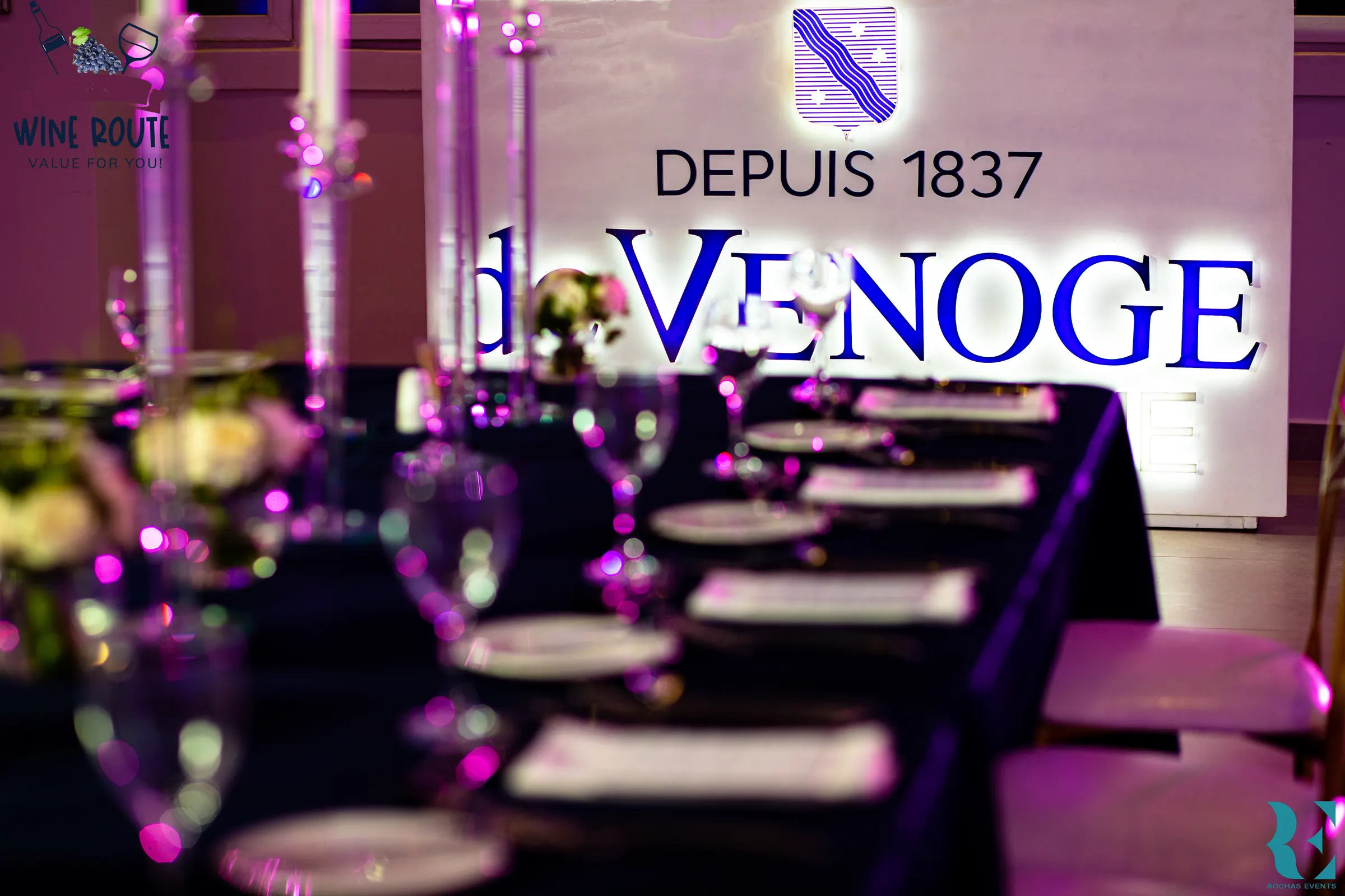 Champagne de Venoge, l'arrivée en RD Congo